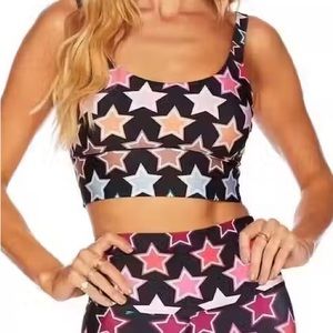 New M Beach Riot Fantasy Star Sports Bra